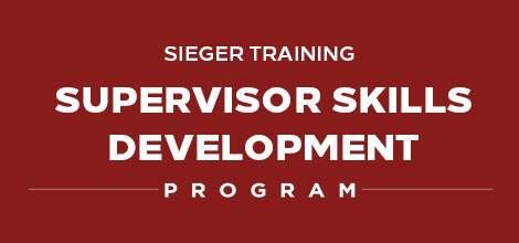 Supervisory Skills Development Course