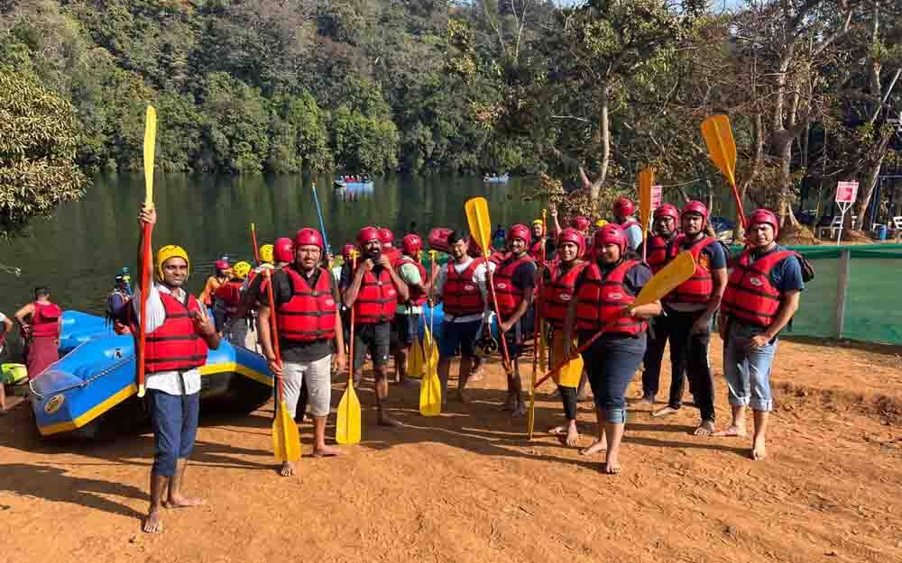 Outdoor Team Building Activities in Dandeli