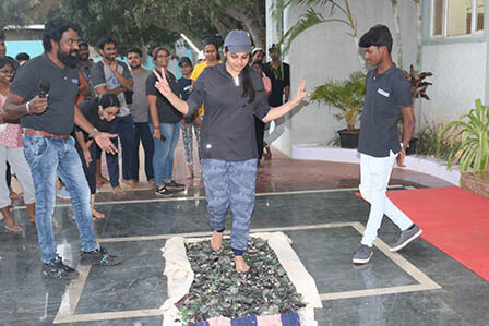 Glass Walk Activity in India