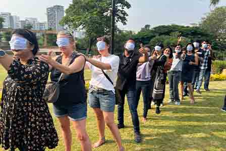 Blind Mind Corporate Team Building Chennai
